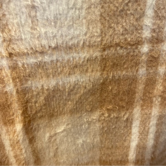 Sebby Shacket Shirt Jacket Plaid Button Up Coat Medium Preppy Academia Winter - Picture 6 of 16